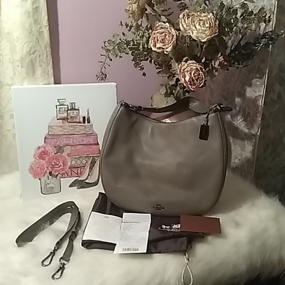Coach Handbags - Coach Nomad Dark fog color shoulder bag.